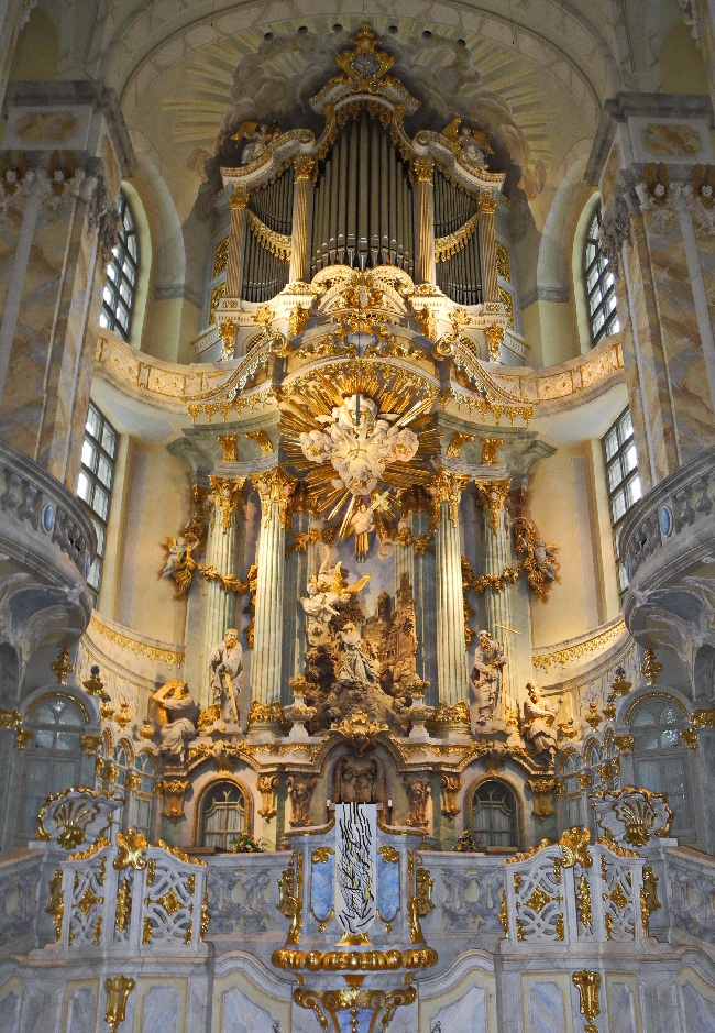 Dresden, Frauenkirche, Hochaltar, c