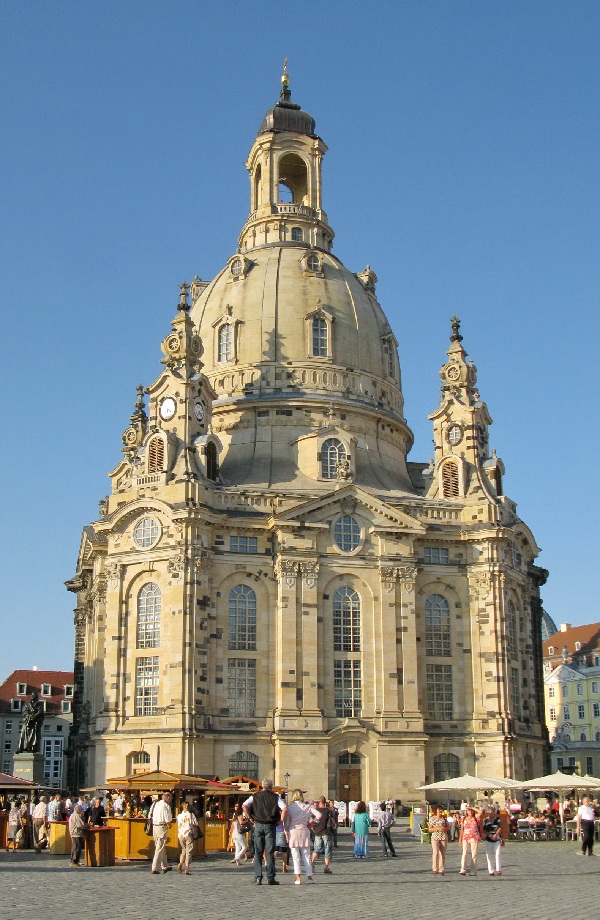 Dresden, Frauenkirche im Sommer