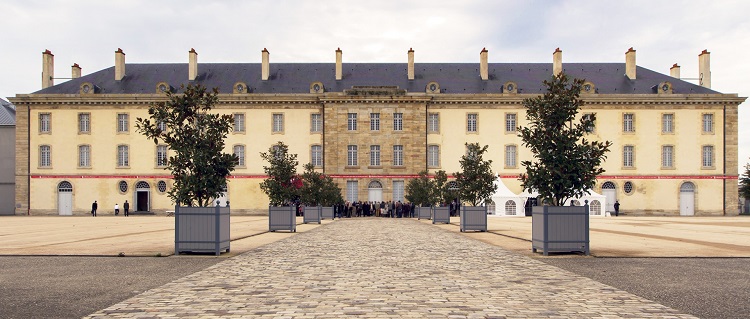 Das Museumsgebäude in Moulins-sur Allier