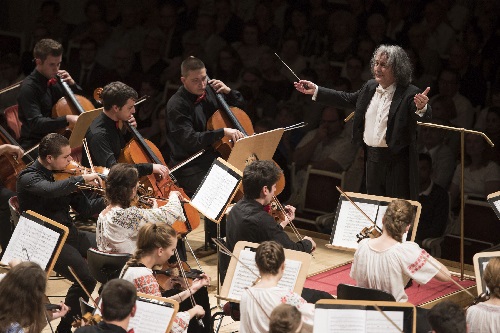 Romanian Sinfonietta Orchestra, Dirigent Horia Andreescu, Foto Kai Bienert