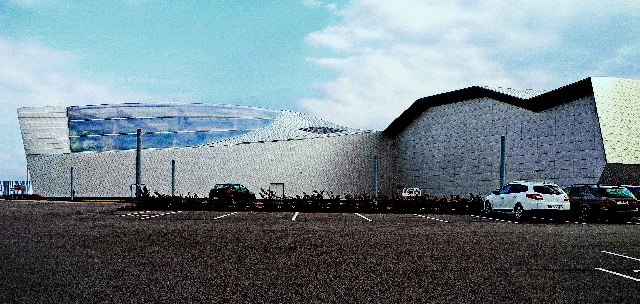 Aquarium, der blaue Planet, 2013 von 3XN Architekten