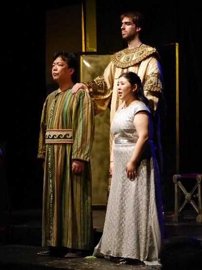 Sarastro, Pamina und Tamino