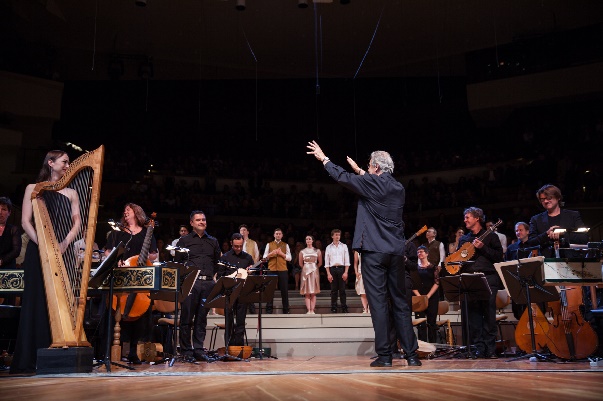 L'Orfeo, geleitet  von John Eliot Gardiner, Copyright Carolina Redondo