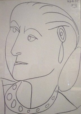 Rubinstein Picasso Zeichnung~1