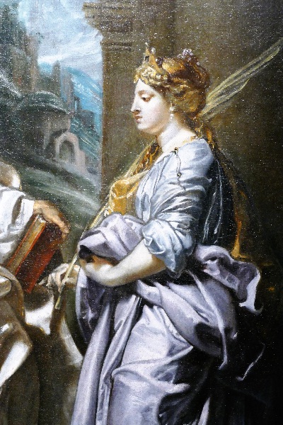Domitilla von Peter Paul Rubens Ausschnitt aus dem Jahr 1606 Foto Andrea Matzker P3720562