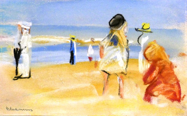 Figuren am Strand von Max Liebermann Foto Andrea Matzker P3720692