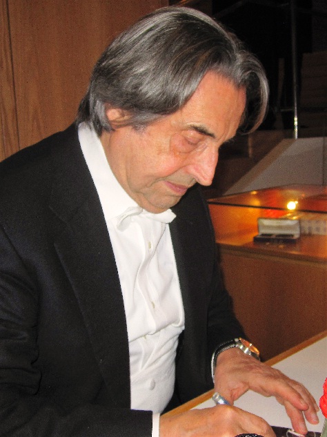 Riccardo Mutii in der Kölner Philharmonie Foto Andrea Matzker IMG_0196