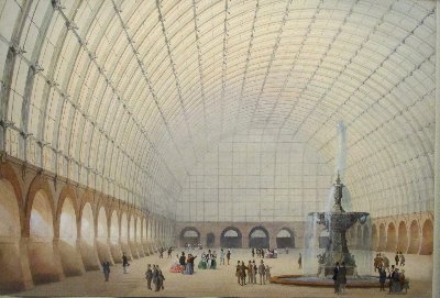 Architekturzeichnung Halle~1