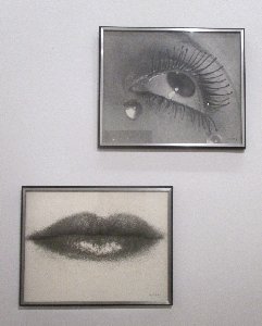 Man Ray Augen mund x~1