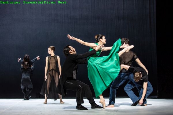 "beethoven projekt ii", ballett von john neumeier; tänzer v.l: