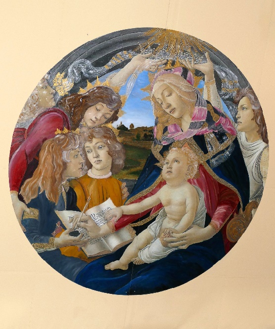 xii apostel botticelli an der decke foto andrea matzker p5080034