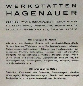 hagenauer werkstätten hagenauer 2 x x~1