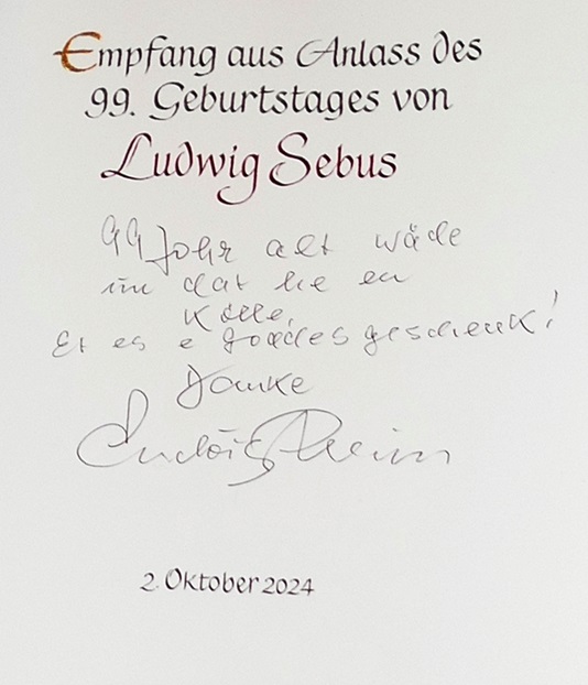 5 ludwig sebus eintrag auf kölsch ins gästebuch foto andrea matzker p5640202