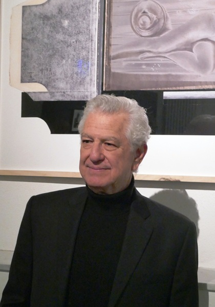 kaune 8 mark arbeit vor seiner silver bowl collage von 1999 foto andrea matzker p5830888