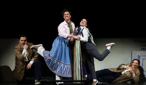 The cast of Der Zarewitsch