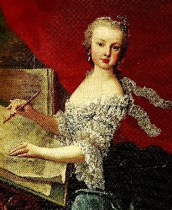 mimi by martin van cmeytens in 1750~1